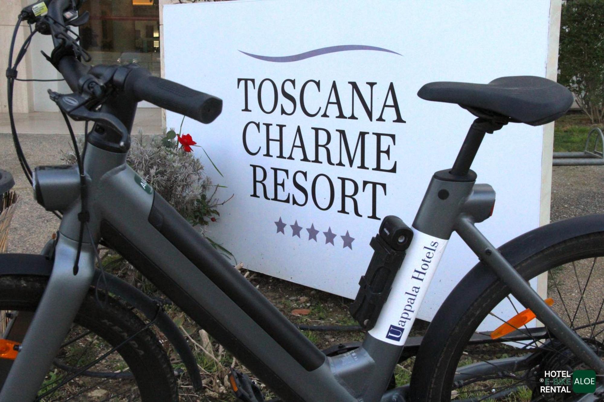Toscana Charme Resort Tirrenia Dış mekan fotoğraf Bicycle rental at the hotel